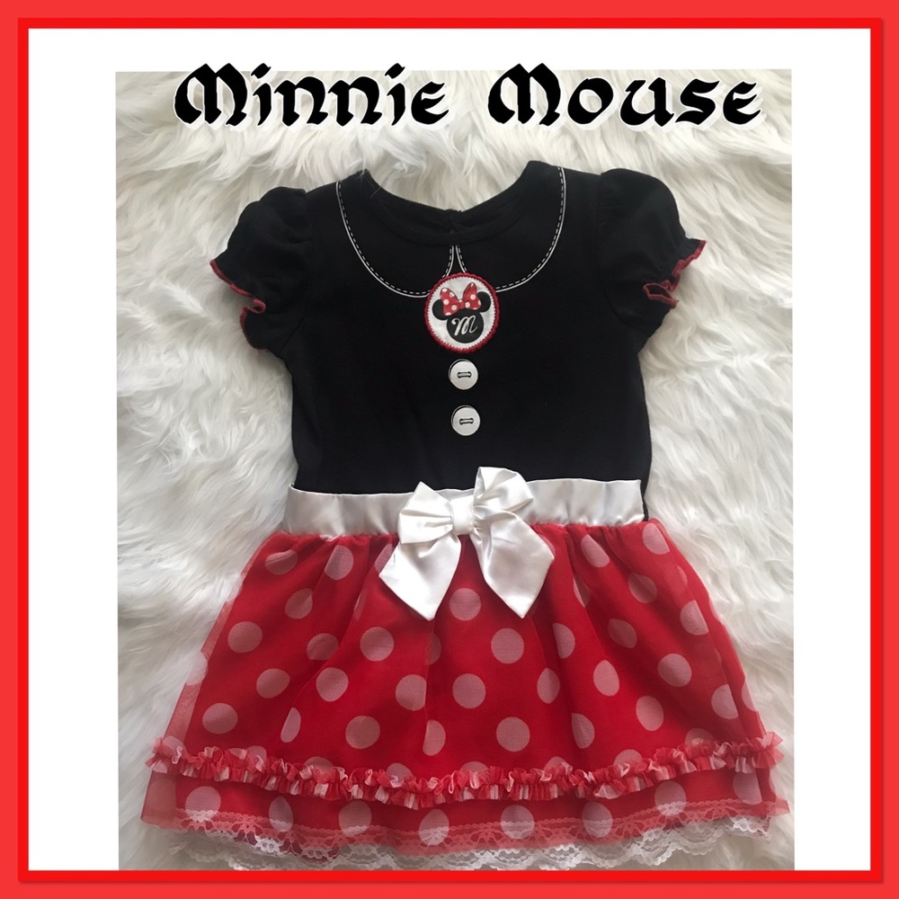 ❤️Minnie Mouse Dress costume size 4t ❤️